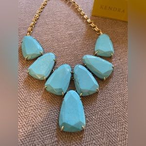Kendra Scott Harlow Necklace - Gorgeous Turquoise